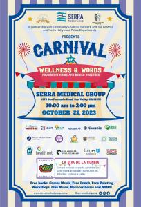 Tarzana Treatment Centers Welcomes Local Leaders to the Carnival of Wellness and Words on October 21, 2023