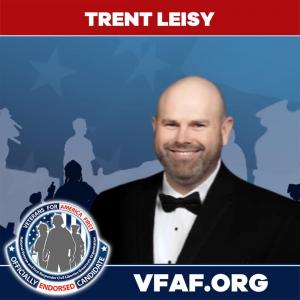Trent Leisy for congress (CO4) endorsed by national veterans organization VFAF Veterans for Trump against incumbent Buck