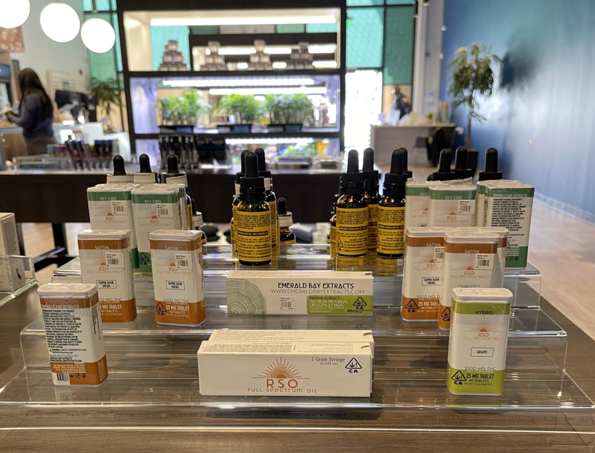 Seaside Cannabis Weed Dispensary Products