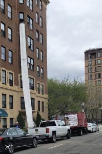 construction trash chute