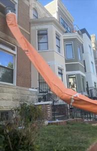 Construction trash shoot