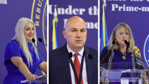 Speakers at Rebuilding Ukraine Forum Bucharest 2023
