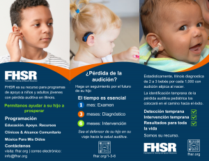 Estadísticamente, Illinois diagnostica de 2 a 3 bebés por cada 1,000 con audición atípica al nacer. La identificación