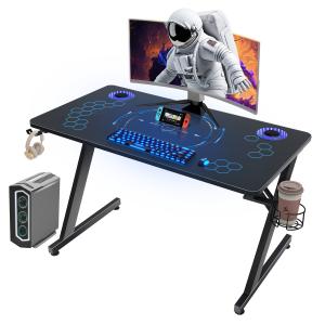 Elecwish Introduces Tempered Glass RGB Gaming Desk to Elevate Enthusiasts’ Gaming Experience