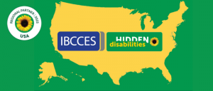 US partnership  between IBCCES and Hidden Disabilities Sunflower