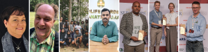 Left to right: Ms. Victoria Stubbs, Dr. Ferran Garcia-Pichel, Tropical Rainforest Conservation and Research Centre team, Bakan Jagdish Sudhakar (Gulf of Mannar Biosphere Reserve Trust), Njamasi Chiwanga (LEAD Foundation), Prof. David Suggett and Ms. Lorna
