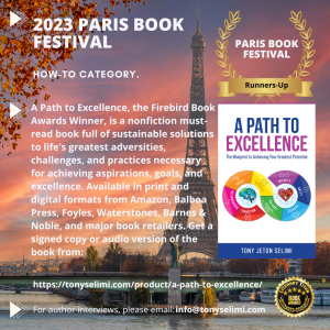 2023 Paris Book Festival 'A Path to Excellence' by Tony Jeton Selimi
