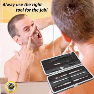 Use the correct tool for the job Comedone extractor kit
