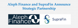 Logos for SupraFin and Aleph Finance