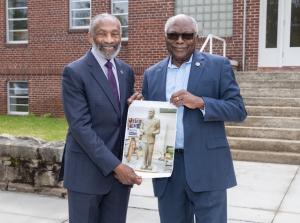 Allen University Honors Congressman Jim Clyburn with a Statue at the Waverly-Clyburn Building