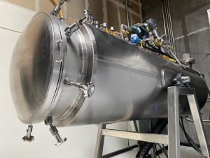 A photo of the aquamation unit at Green Farewells