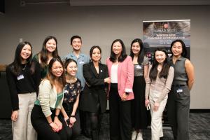 Lunar Accel leadership including Co Founders Amanda Xu and Jasper Huang and Keynote Speakers Amy Zhou and Tiffany Daniele