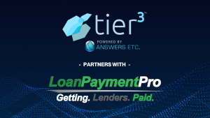Tier3 and LoanPaymentPro announce partnership in consumer lending industry