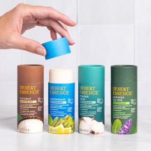 Desert Essence Introduces Breakthrough Plastic- and Aluminum-free Deodorants