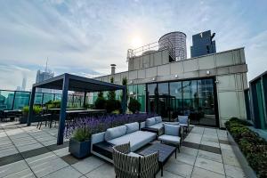 The Olivia's NYC Rooftop Transformed with Euro Vista Multi Slide