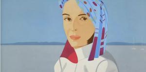 Blue Hat by Alex Katz