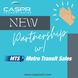 CASPR Technologies and Metro Transit Sales Join Forces to Revolutionize Transit Safety