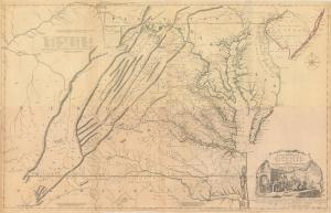 Lot 195 is A Map of the Most Inhabited Part of Virginia by Joshua Fry & Peter Jefferson (1775), a landmark map of Virginia and Maryland, the first to correctly orient the ridges of the Appalachian Mountains. Estimate: $14,000-$17,000.