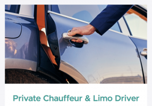 learn how to become a private driver and limo driver