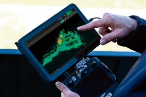 Emesent Commander app on tablet