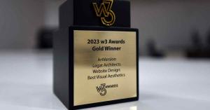 ArtVersion Claims Quadruple Victory at w3 Awards with Exceptional Website Redesign for Legat Architects