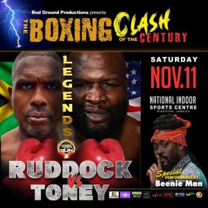 Global “King of the Dancehall” Sensation Beenie Man Headlines the Rumble in the Sun Boxing Event in Kingston, Jamaica