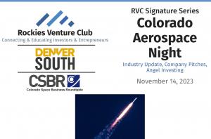 Colorado Aerospace Night to Soar at Wings Over the Rockies Exploration of Flight on November 14th, 2023