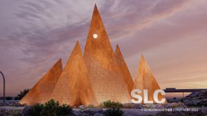 Gordon Huether: "The Peaks" at Salt Lake City International Airport, ©Gordon Huether + Partners 2023
