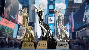 2024 NYX Game Awards Statuettes - Grand, Gold & Silver