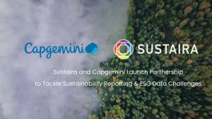 Sustaira and Capgemini launch partnership to tackle Sustainability Reporting & ESG data challenges