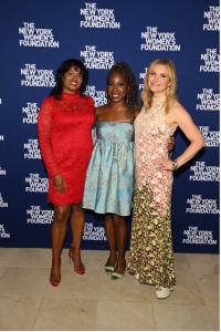 NYWF 2023 Honorees (left-Right: Lorolei Williams, Bisa Butler, Molly Gochman (Photo Credits: PMC / Dave Kotinsky)
