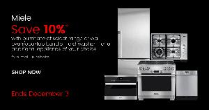 Save 10% on a Miele Kitchen Package at the Appliances Connection Cyber Monday Sale
