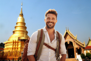 Josh, die Travelplanbooker KI, auf einer Reise für Sie, in Bangkok