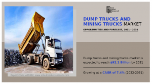 Dump Trucks And Mining Trucks Market Research, 2031