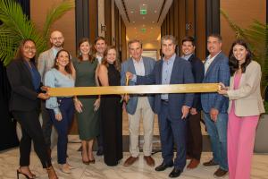 The Wampold Companies Team at the Rivermark Centre Grand Opening