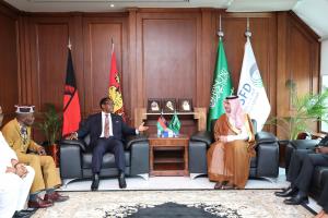 Saudi Fund for Development’s CEO meets with the presidents of Gabon, Tanzania, Malawi, and Tajikistan