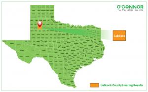 Amended hearing outcomes in Lubbock County, Texas illustrate the basis of property value protests.