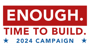 Rich Harwood, President and Founder of The Harwood Institute, launches “Enough. Time to Build.” campaign
