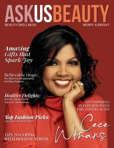 CeCe Winans Graces the Holiday Cover of Ask Us Beauty Magazine