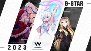 Image of three subculture games that Webzen will present at G-STAR 2023 (Image courtesy of Webzen)