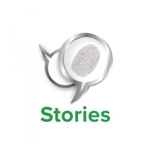 Stories Logo, Inner Story, Chat bubble
