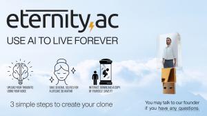 New AI Startup Eternity.AC Offers Full Digital Cloning for Its Users