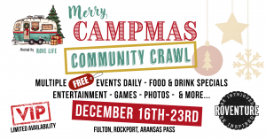 Rove Life Launches Merry Campmas Mobile Festival, Transforming Rockport, Texas into a Week-Long Holiday Adventure