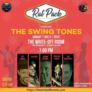 The Swing Tones Return with their Rat Pack Holiday Tribute at The Write-Off Room in Studio City