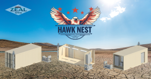 3 view angles of Zeal OTM's Hawk Nest
