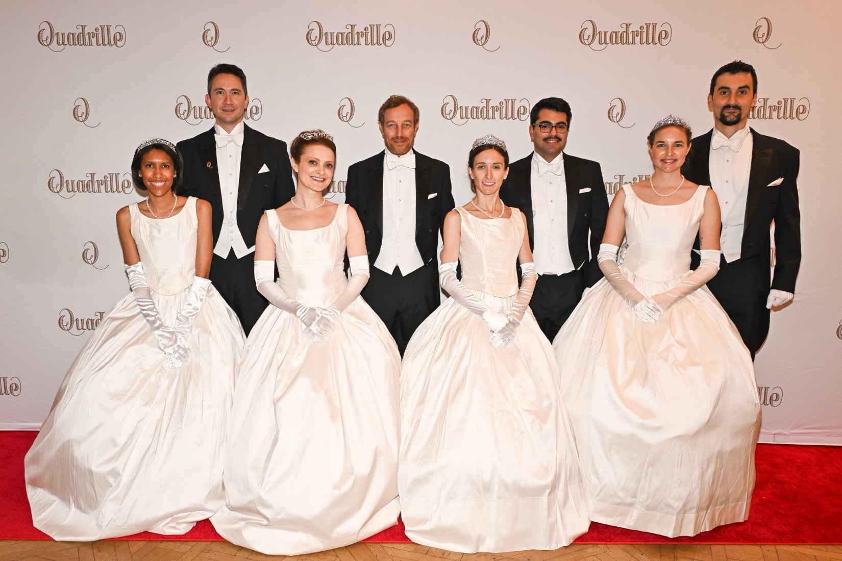 Stephanie Wilson, Nick Salcedo, Ella Grace Morgan, Daniel Mazza, Ana Barbu, Lopo Neto,  Mary Kate Grohoski, Dumond Austin (Photo Credit: BFA / Rupert Ramsay)