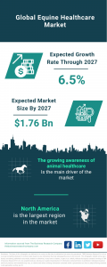 Global Equine Healthcare Market Is Projected To Grow At A 6.5%Rate Through The Forecast Period