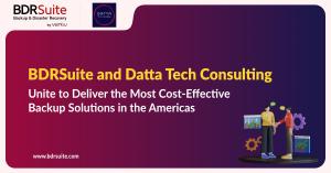 BDRSuite by Vembu announces its partnership with Datta Tech Consulting.