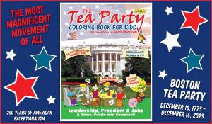 The Boston Tea Party Coloring Book for Kids Celebrating 250 Years of American Exceptionalism “Pinkies Up” 1773