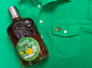Chicken Cock Whiskey Criquet Reserve Cask Bottle and Criquet Polo